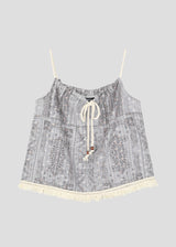 Bohemian Tassel Bustier Sleeveless (2c)