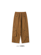 Grid Wayne Double Pocket Nylon Pants 3C
