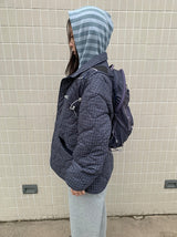 ヒニュチェックリバーシブルパッディドジャケット