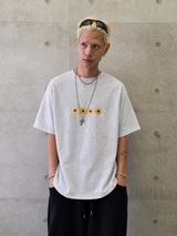 VENTIQUE フラワー刺繍Tシャツ 2color