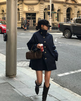 [BELLIDE MADE] シングルハーフトレンチコート