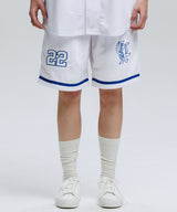 GOTHIC SYMBOL BASEBALL JERSEY SHORTS_WH