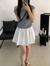 バリア フレア ミニスカート