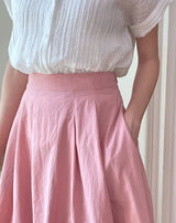 エフィアンバンディングフレアロングスカート