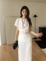 Atelier halter blouse
