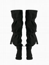 BUCKLE THIGH HIGH BOOTS