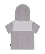[NF] ソフトベーシックハーフジップアップフーディー_(GRAY)_F24QB274
