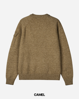 Bis Diagonal Button Knit