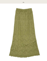 kumachi flower of lace knitwear sk
