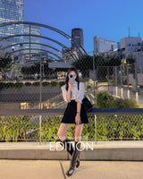 【MADE】ストライプパッディドシャツ