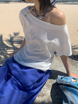 SHELL OFF TEE (2color)