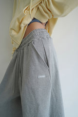 Cozy sweat shorts_gray