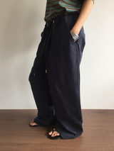 ボヤ ストリング ボタン パンツ (2color)