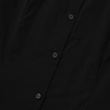 KIRSH プレーンスリムフィットシャツ [BLACK]