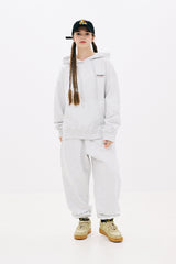 BSRABBIT LOGO JOGGER HEATHER GREY