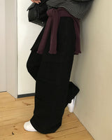 [ORIGINAL] Kinder Pigment Cargo Wide Pants