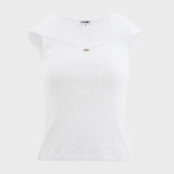 デイジーTシャツ_WHITE