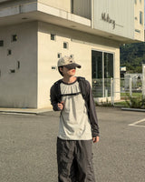 Ev Nagran color combination long sleeve t-shirt