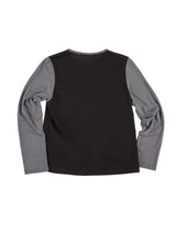 NEEDLEWORK LONG SLEEVE T (BLACK)