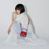HEART LOCK MINI BAG (RED)