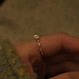 Light and You, silver ring