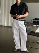 [S/S] Western シースルーリンクルシャツ(3color)