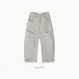 Cut Curved Pocket Pants
