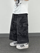 camo cotton skirt pants