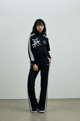 JOEL JERSEY TRACK PANTS / BLACK