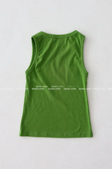 6 colors Vivid Fine Pelvic Basic Sleeveless