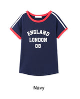 Elkie Ringer Track Short Sleeve T-shirt