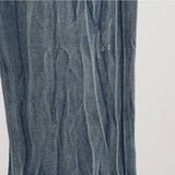 [NONCODE] Fluffy Washing Denim Bootcut Pants