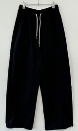 LINE POINT BALLOON WIDE LONG PANTS 🖤🤍🩶3COLOR