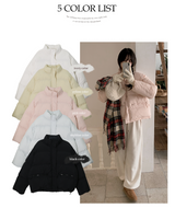 #パステルウェロンショートパッドジャンパー (5color)
