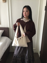 Doodle Eyelet Songchi Shoulder Bag (2color)