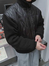 ASCLO Knit X Quilting Padded Jacket (2color)