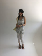 Laura Frill Capri Pants (2color)