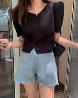 Tendi denim shorts