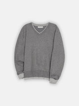 フィッツレイヤードVネック