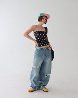 dotting tube top