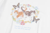 26SS★ DTP Kitten Daisy Short Sleeve Tee