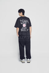 24FW ラビットベリー 半袖Tシャツ ブラック