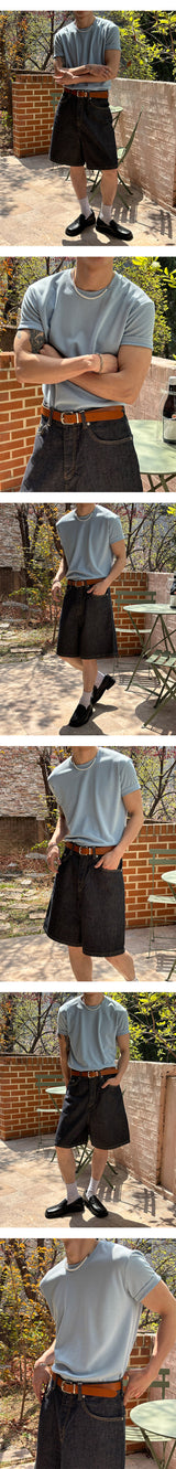 [S/S] ノンペイドバミューダパンツ