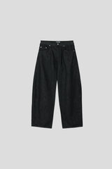 アダルトバルーンワイドデニムパンツ