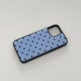 dot epoxy bumper case(cornflower blue)