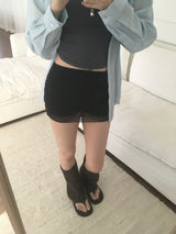 Bubble mini skirt