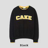 K Color Matching Layered Sweatshirt