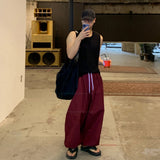 Crack balloon nylon pants (3color)