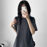Basic Fit 🌟 Modal Basic Plain Short-Sleeved T-shirt (8 colors)