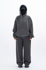 Argen Shine Embroidered ピグメントスウェットパンツ